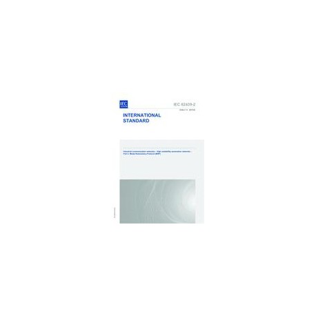 IEC 62439-2 Ed. 1.0 en:2010