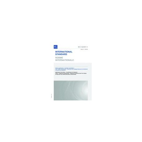 IEC 62497-1 Ed. 1.0 b:2010