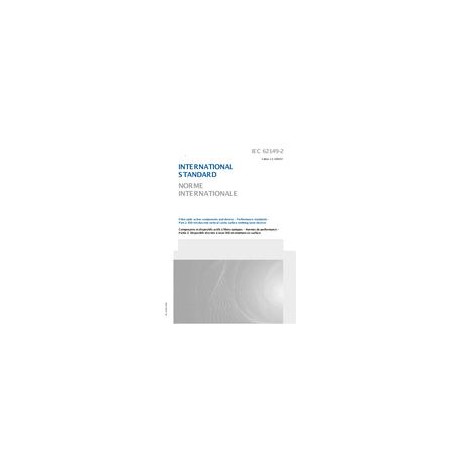 IEC 62149-2 Ed. 1.0 b:2009