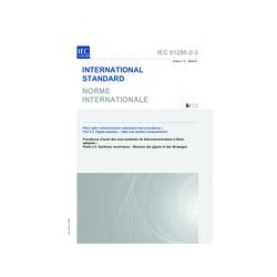 IEC 61280-2-3 Ed. 1.0 b:2009
