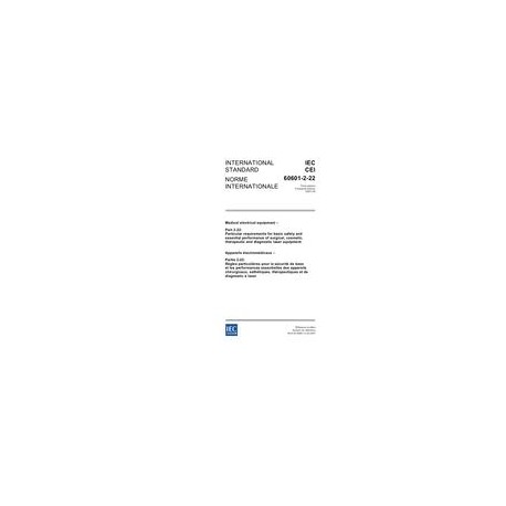 IEC 60601-2-22 Ed. 3.0 b:2007