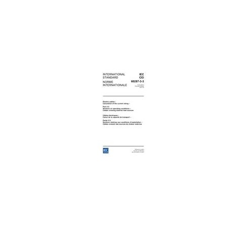 IEC 60287-3-3 Ed. 1.0 b:2007