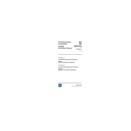 IEC 60050-221 Amd.3 Ed. 1.0 b:2007