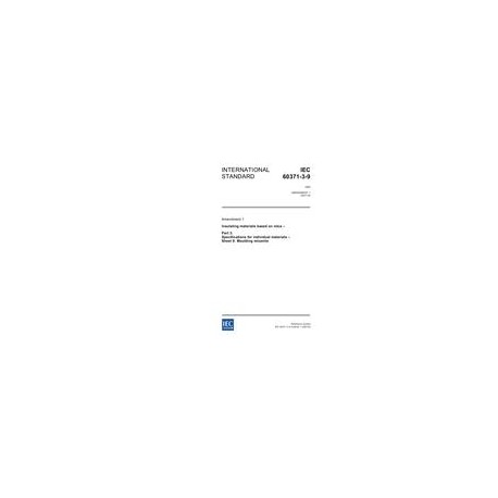 IEC 60371-3-9 Amd.1 Ed. 1.0 en:2007
