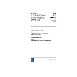 IEC 60904-2 Ed. 2.0 b:2007