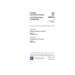 IEC 60034-9 Amd.1 Ed. 4.0 b:2007