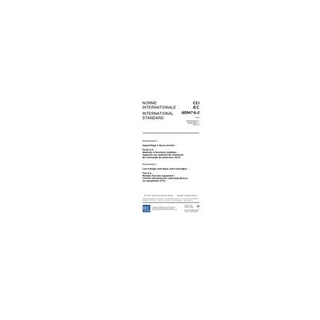 IEC 60947-6-2 Amd.1 Ed. 2.0 b:2007