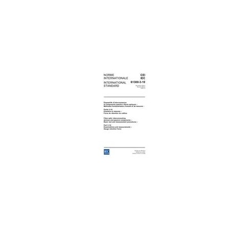 IEC 61300-3-10 Ed. 2.0 b:2006