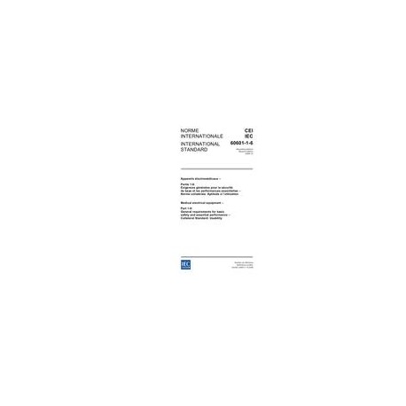 IEC 60601-1-6 Ed. 2.0 b:2006