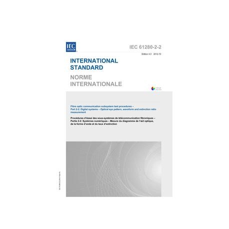 IEC 61280-2-2 Ed. 4.0 b:2012