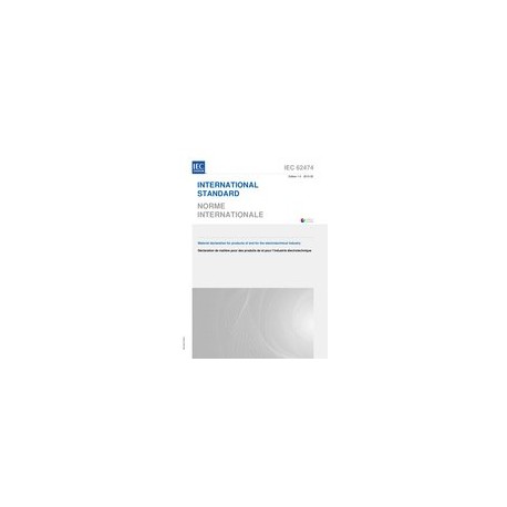 IEC 62474 Ed. 1.0 b:2012