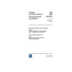 IEC 61747-3 Ed. 2.0 b:2006
