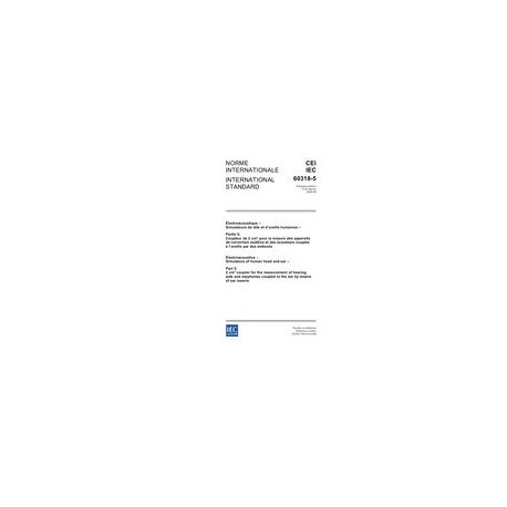 IEC 60318-5 Ed. 1.0 b:2006