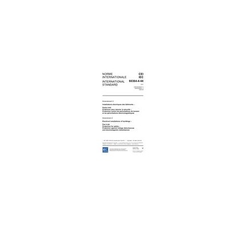 IEC 60364-4-44 Amd.2 Ed. 1.0 b:2006