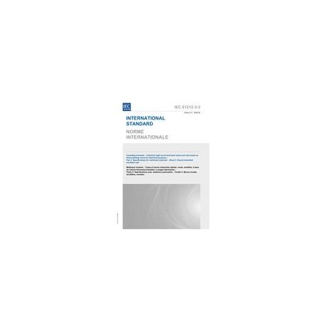 IEC 61212-3-3 Ed. 2.0 b:2006