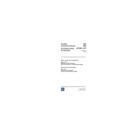 IEC 61196-1-317 Ed. 1.0 b:2006