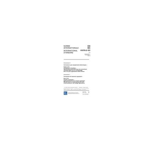 IEC 61076-2-101 Amd.1 Ed. 1.0 b:2006