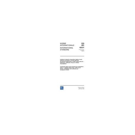 IEC 62231 Ed. 1.0 b:2006