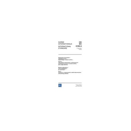 IEC 61992-4 Ed. 1.0 b:2006