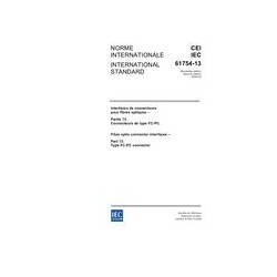IEC 61754-13 Ed. 2.0 b:2006