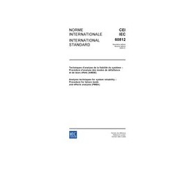 IEC 60812 Ed. 2.0 b:2006