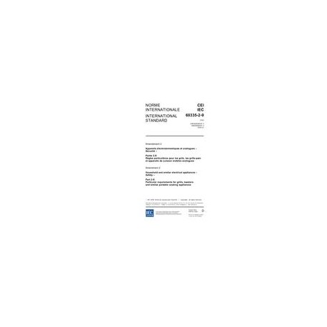 IEC 60335-2-9 Amd.2 Ed. 5.0 b:2006