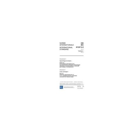 IEC 61347-2-2 Amd.1 Ed. 1.0 b:2005