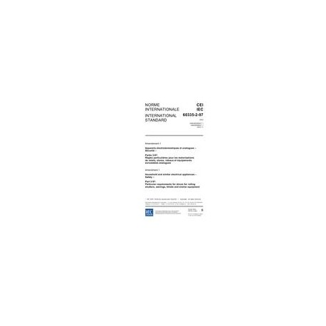 IEC 60335-2-97 Amd.1 Ed. 2.0 b:2005