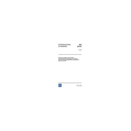 IEC 62141 Ed. 1.0 en:2005