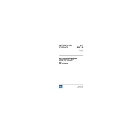 IEC 62071-3 Ed. 1.0 en:2005