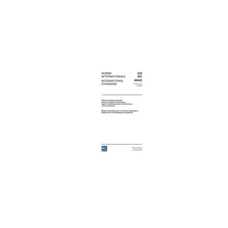 IEC 60422 Ed. 3.0 b:2005