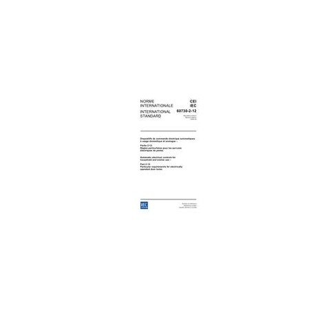 IEC 60730-2-12 Ed. 2.0 b:2005