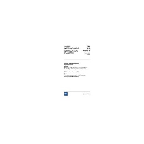 IEC 60519-9 Ed. 2.0 b:2005