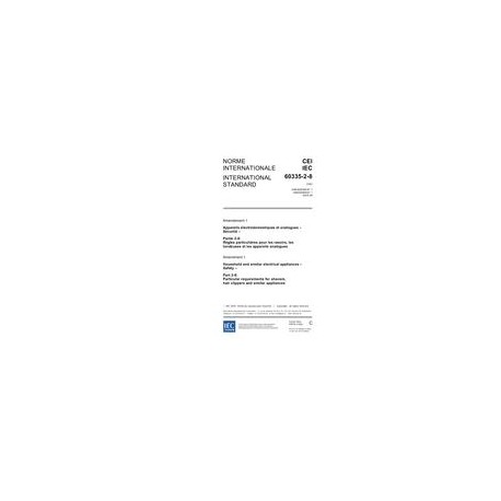 IEC 60335-2-8 Amd.1 Ed. 5.0 b:2005