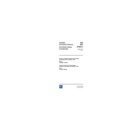 IEC 61935-1 Ed. 2.0 b:2005