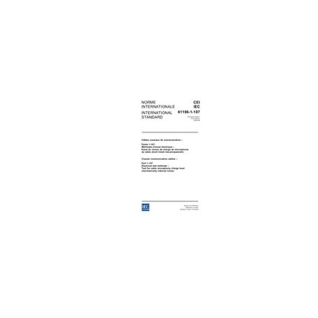 IEC 61196-1-107 Ed. 1.0 b:2005