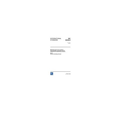 IEC 62328-2 Ed. 1.0 en:2005