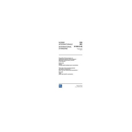 IEC 61300-2-42 Ed. 2.0 b:2005