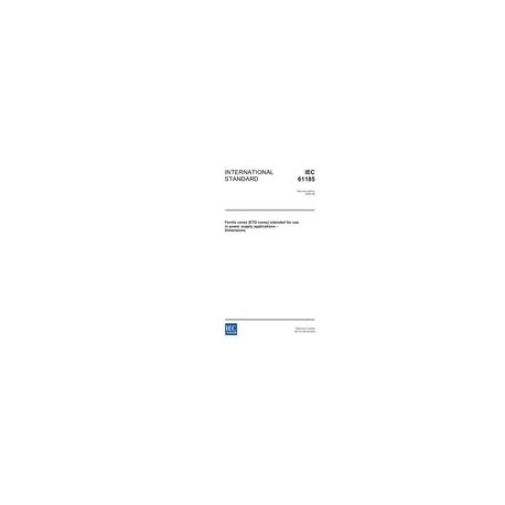 IEC 61185 Ed. 2.0 en:2005