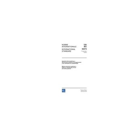 IEC 62274 Ed. 1.0 b:2005