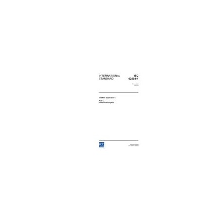 IEC 62298-1 Ed. 1.0 en:2005