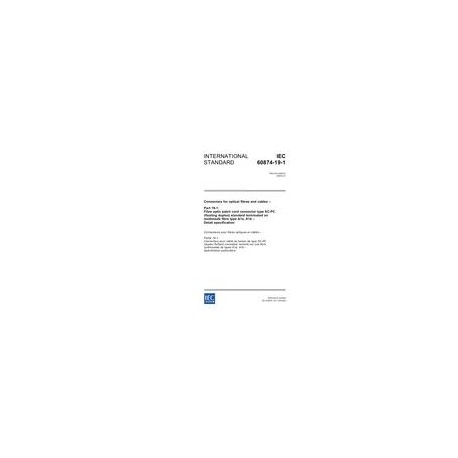 IEC 60874-19-1 Ed. 2.0 en:2003