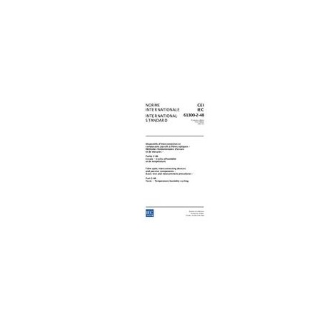 IEC 61300-2-48 Ed. 1.0 b:2003