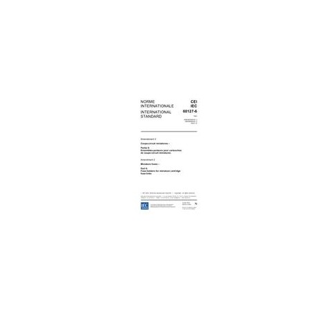 IEC 60127-6 Amd.2 Ed. 1.0 b:2002
