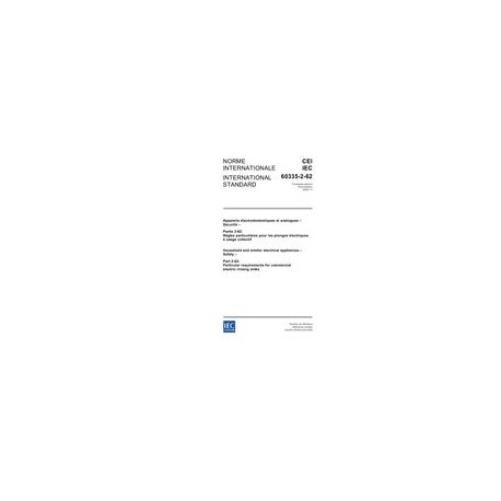 IEC 60335-2-62 Ed. 3.0 b:2002