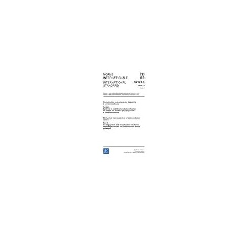 IEC 60191-4 Ed. 2.2 b:2002