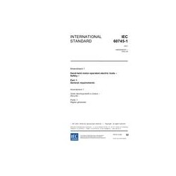 IEC 60745-1 Amd.1 Ed. 3.0 en:2002