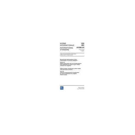 IEC 61558-2-9 Ed. 1.0 b:2002