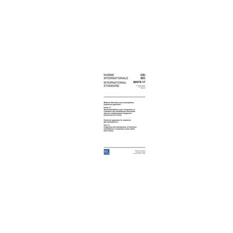 IEC 60079-17 Ed. 3.0 b:2002
