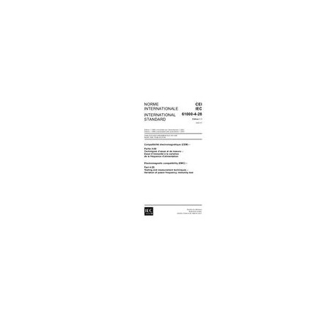 IEC 61000-4-28 Ed. 1.1 b:2002
